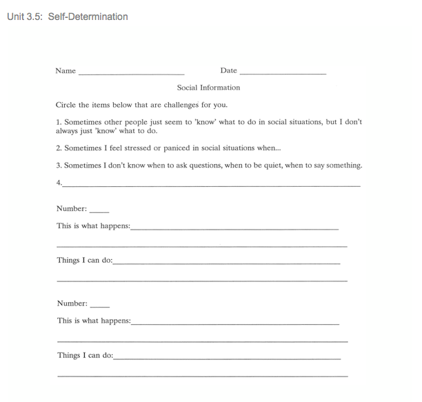 social information 